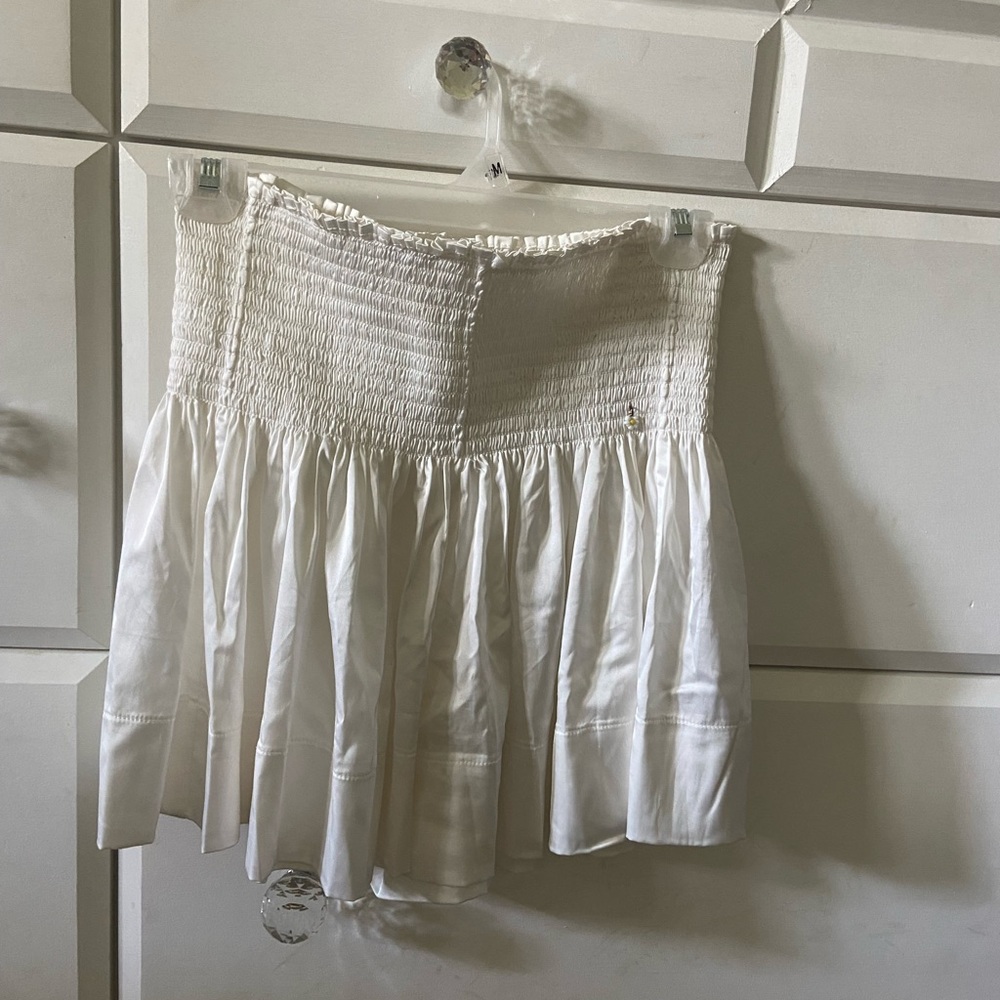 White Natural Life Skirt